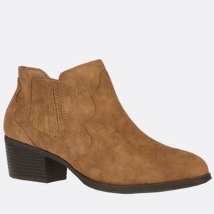 New Women’s Tan Cowgirl Bootie Ankle Bootie